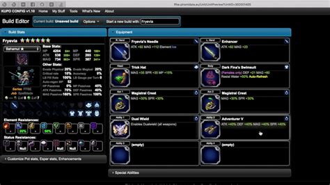 ffbe builder|ffbe unit builder.